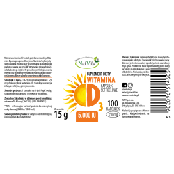 Witamina D3 5.000 IU softgel