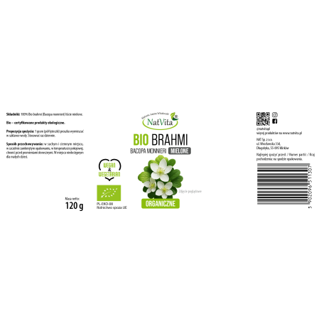 Brahmi BIO mielone - zdjęcie produktu