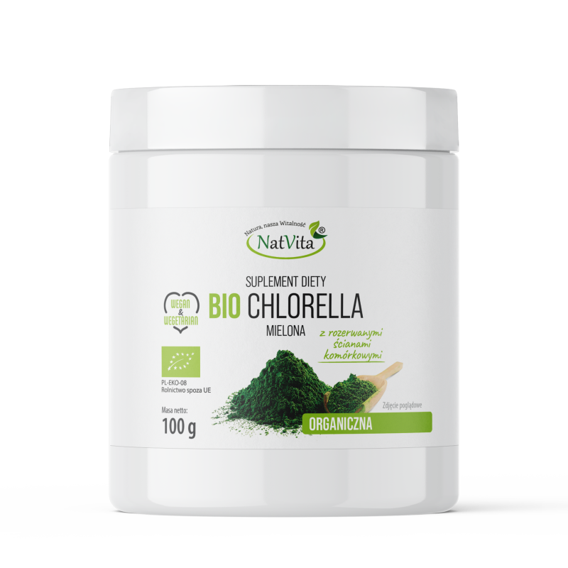 Chlorella BIO mielona