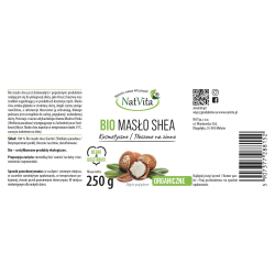 Masło Shea BIO zimnotłoczone nierafinowane