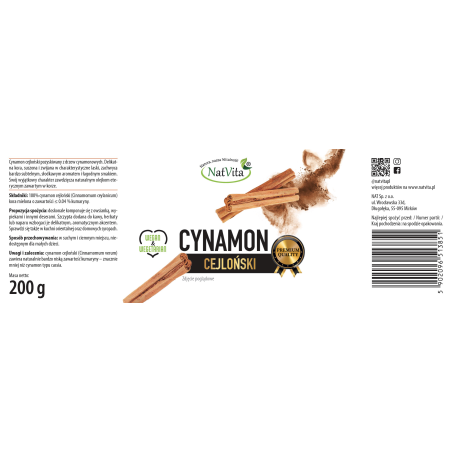 Cynamon Cejloński PREMIUM mielony - zdjęcie produktu