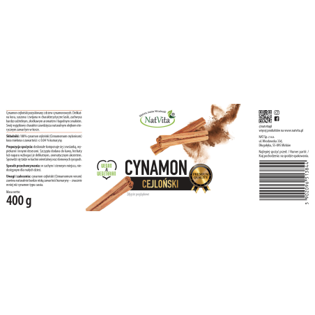 Cynamon Cejloński PREMIUM mielony - zdjęcie produktu