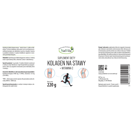 Kolagen Na Stawy + Witamina C proszek - zdjęcie produktu