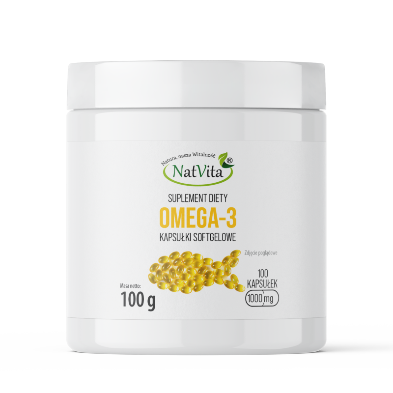 Omega 3 EPA 18%, DHA 12% kapsułki softgel 1000mg