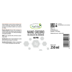 Nano Srebro (koloidalne) 100 ppm