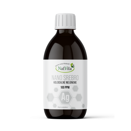 Nano Srebro (koloidalne) niejonowe 100 ppm - zdjęcie produktu