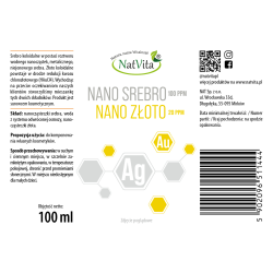 Nano Srebro Plus Nano Złoto