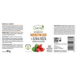 Koenzym Q10 + Dzika Róża kapsułki 400mg