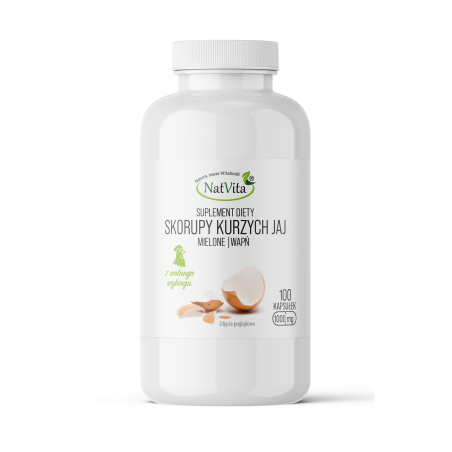 Skorupy Kurzych Jaj (Wapń) kapsułki 1000mg - zdjęcie produktu