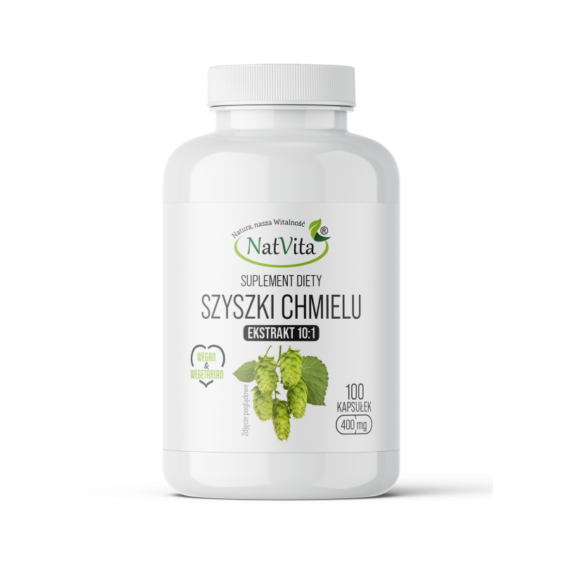 CHMIEL SZYSZKI EKSTRAKT 10:1 kapsułki 400mg