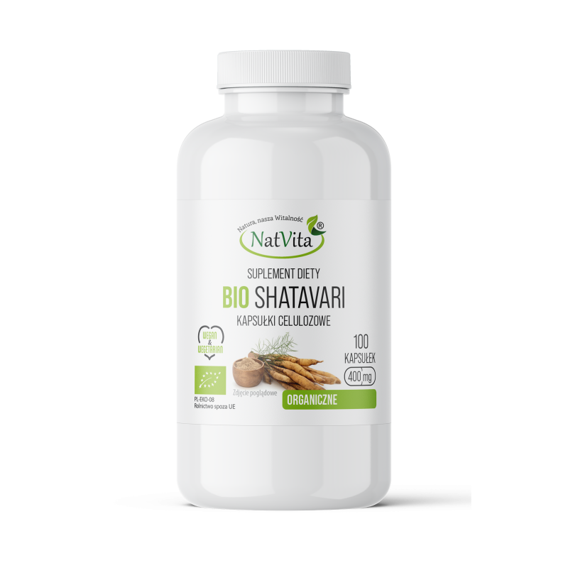 Shatavari Bio kapsułki 400mg