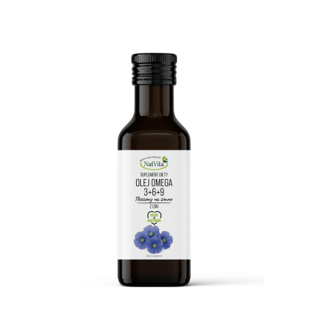 Olej Omega 3 6 9 z Lnu - zdjęcie produktu