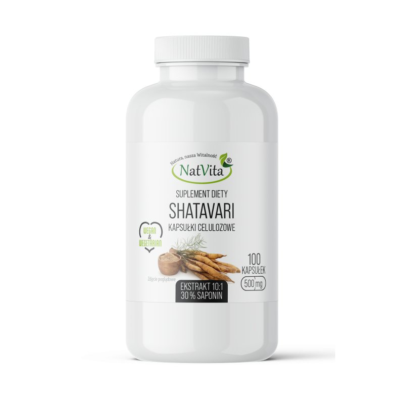 SHATAVARI EKSTRAKT kapsułki 500mg