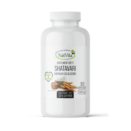 SHATAVARI EKSTRAKT kapsułki 500mg - zdjęcie produktu