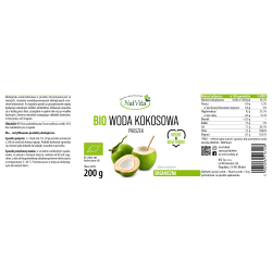 WODA KOKOSOWA BIO w proszku