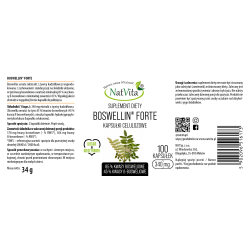 BOSWELLIA SERRATA EKSTRAKT 12:1 kapsułki 340mg