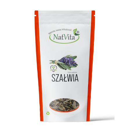 SZAŁWIA LEKARSKA liście pocięte - zdjęcie produktu